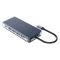 ORICO docking station WB-11P, USB Type-C, 11-ports, 100W, γκρι | CARD READERS στο smart-tech.gr