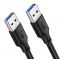 CABLETIME καλώδιο USB 3.0 C160, 5Gbps, 2m, μαύρο | ΕΠΙΤΟΙΧΙΟΙ ΦΟΡΤΙΣΤΕΣ USB & ΚΑΛΩΔΙΑ ΦΟΡΤΙΣΗΣ στο smart-tech.gr