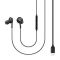 Hands Free Stereo Samsung Earphones EO-IC100BB USB-C Μαύρο με Μικρόφωνο και Πλήκτρο Λειτουργίας 1,2μ | Ακουστικά με μικρόφωνο (Handsfree) στο smart-tech.gr