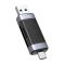 ORICO card reader CD2D-AC3 για SD & Micro SD, USB-C & USB 3.0, μαύρο | CARD READERS στο smart-tech.gr