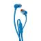 Hands Free JBL Tune 110 In-ear 3.5mm Pure Bass Sound 9mm με Μικρόφωνο και Πλακέ Καλώδιο JBLT110BLU Μπλε | Ακουστικά με μικρόφωνο (Handsfree) στο smart-tech.gr