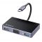 ORICO docking station DM-5P, USB/USB-C/HDMI/VGA/3.5mm, 4K, 100W, μαύρο | CARD READERS στο smart-tech.gr