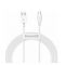 Baseus Superior USB 2.0 Cable USB-C male - USB-A male Λευκό 2m (CATYS-A02) (BASCATYSA02) | ΚΑΛΩΔΙΑ & ADAPTORS στο smart-tech.gr