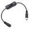 POWERTECH καλώδιο/διακόπτης τροφοδοσίας CAB-U158, 5.5x2.1mm, 30cm, μαύρο | ΕΠΙΤΟΙΧΙΟΙ ΦΟΡΤΙΣΤΕΣ USB & ΚΑΛΩΔΙΑ ΦΟΡΤΙΣΗΣ στο smart-tech.gr