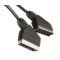 POWERTECH καλώδιο Scart 21pin σε Scart 21pin CAB-S003, 3m, μαύρο | Λοιπά Καλώδια, Adaptors & Μετατροπείς στο smart-tech.gr