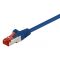 GOOBAY καλώδιο δικτύου 95565, CAT 6 S/FTP, CCA, 250MHz, 1.5m, μπλε | Καλώδια δικτύου στο smart-tech.gr