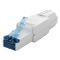 GOOBAY βύσμα RJ45 65941, CAT 6A UTP, tool-free, λευκό | Καλώδια δικτύου στο smart-tech.gr