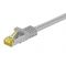 GOOBAY καλώδιο δικτύου 91612, CAT 7 S/FTP, copper, 500MHz, 3m, γκρι | Καλώδια δικτύου στο smart-tech.gr
