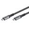 GOOBAY καλώδιο USB-C 74210, USB4, 240W, 40Gbps, 8K/60Hz, 0.50m, γκρι | Καλώδια USB-C (Type-C) στο smart-tech.gr
