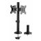 BRATECK Βάση γραφείου LDT40-G02 για 2 οθόνες 17" - 32", 8kg | Βάσεις Γραφείου για Οθόνες & Monitors  στο smart-tech.gr